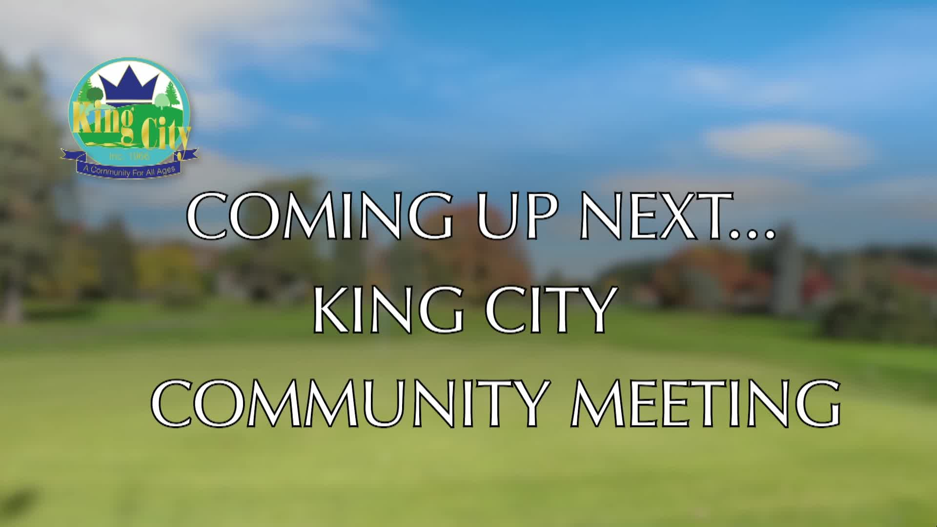 Thumbnail image for March 15, 2021 King City Community Meeting