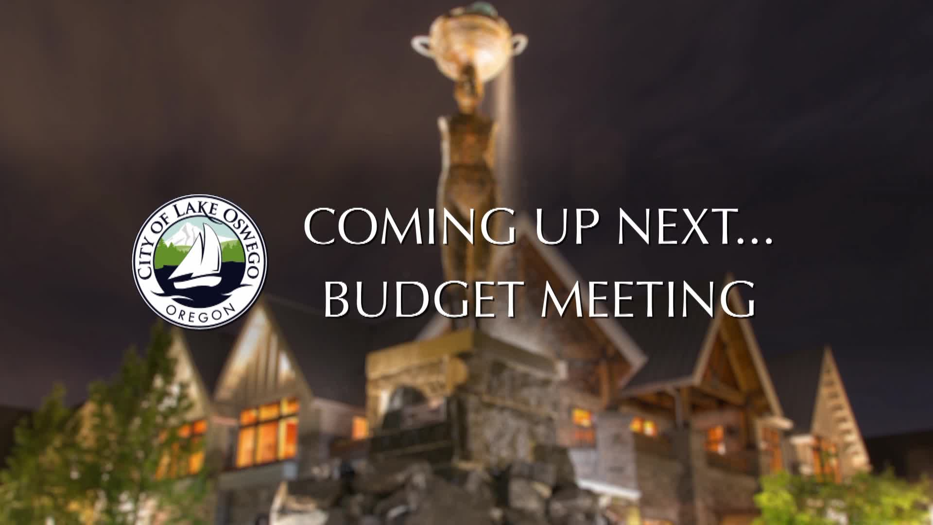 Thumbnail image for March 18, 2021 Lake Oswego Budget Meeting