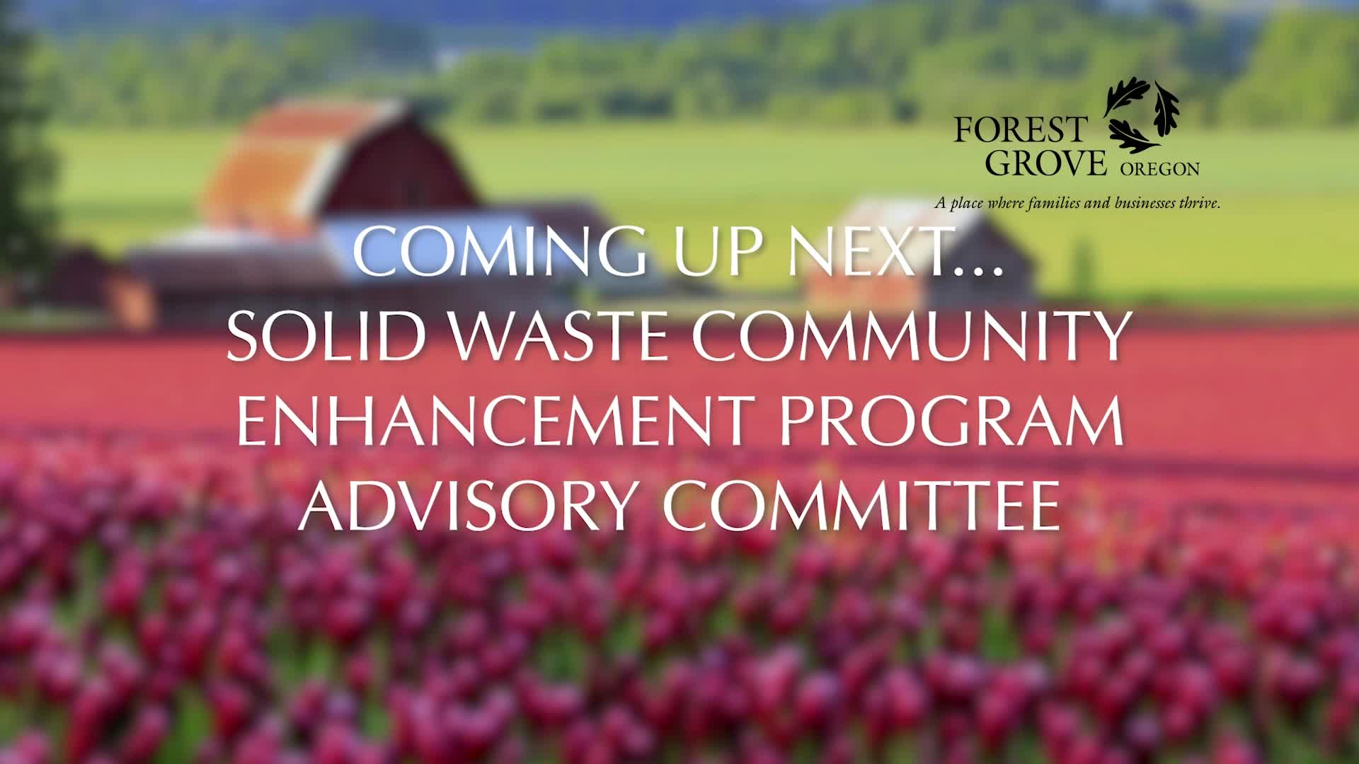 Thumbnail image for April 13, 2021 Forest Grove CEP Meeting