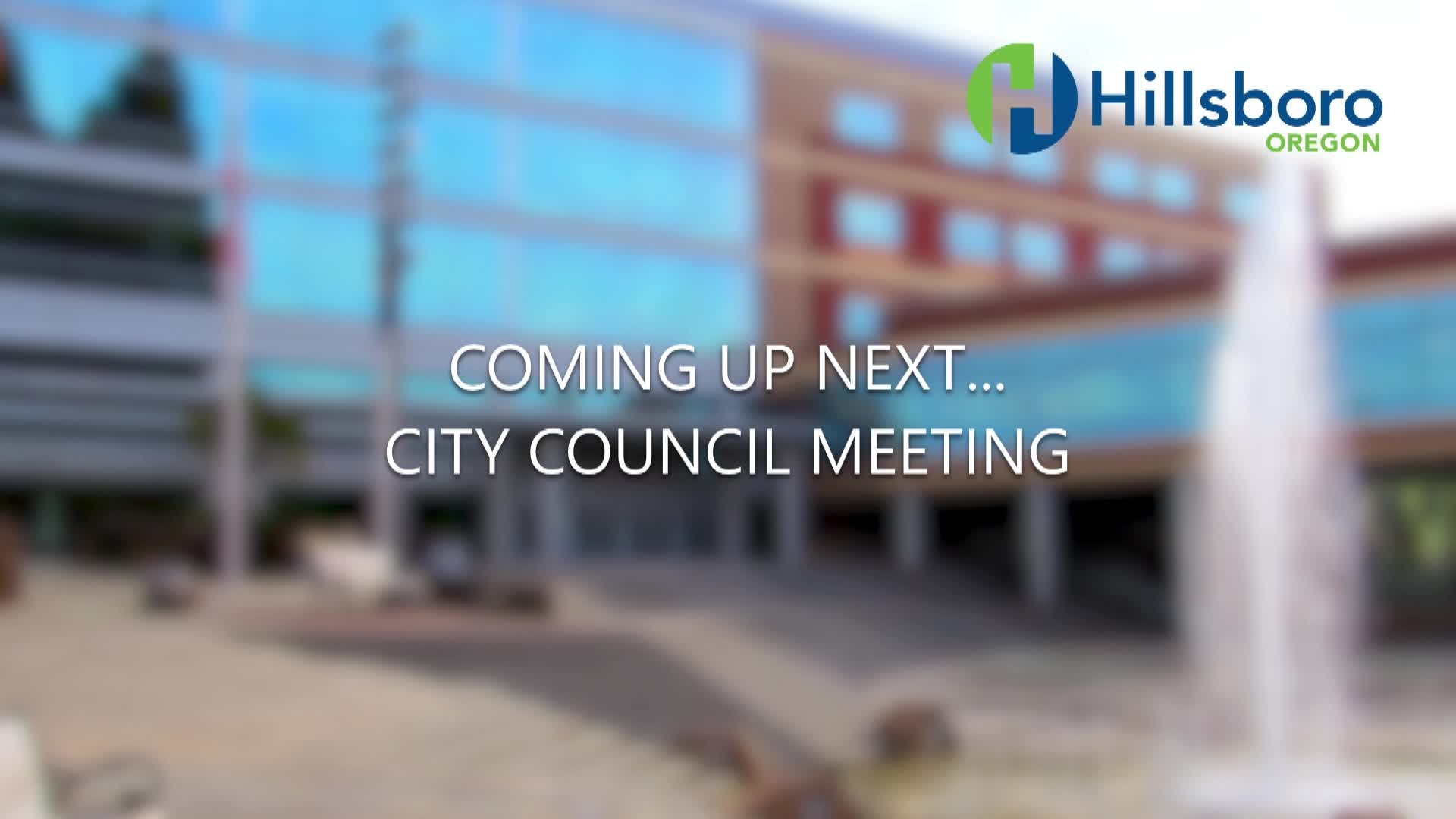 Thumbnail image for April 20, 2021 Hillsboro City Council
