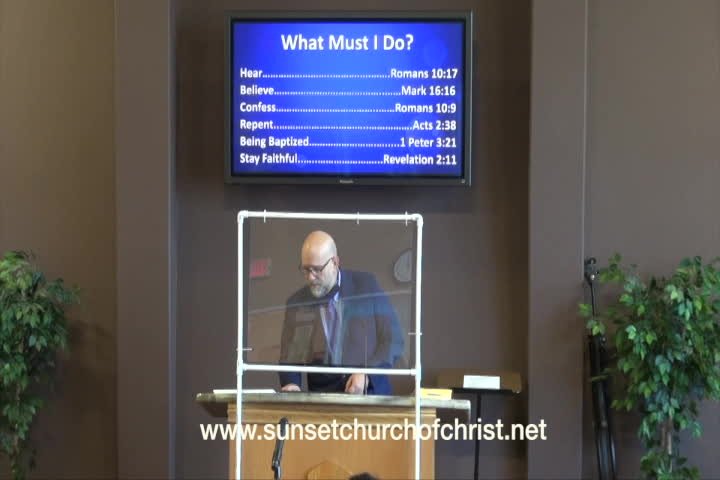 Thumbnail image for Sunset Church of Christ - Giving and Receiving