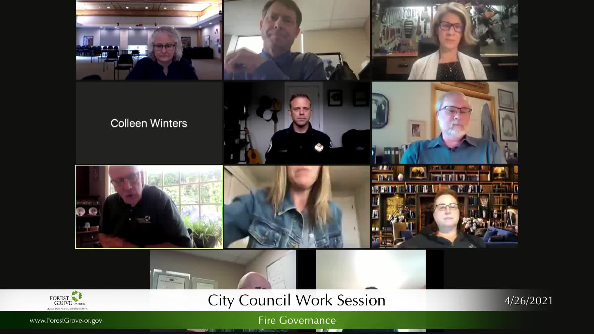 Thumbnail image for April 26, 2021 FOREST GROVE CITY COUNCIL