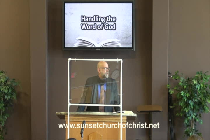 Thumbnail image for Sunset Church of Christ - Understanding the word of God