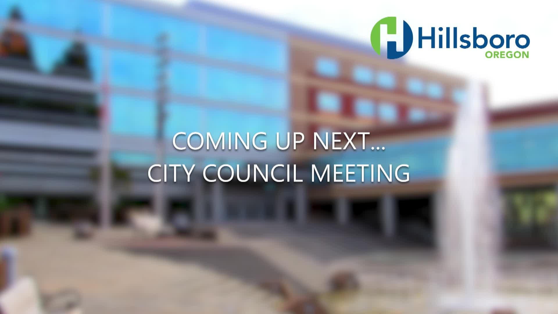 Thumbnail image for May 4, 2021 Hillsboro City Council
