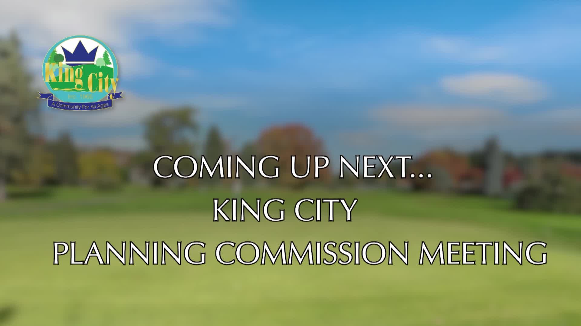 Thumbnail image for King City Planning Commission March 22, 2023