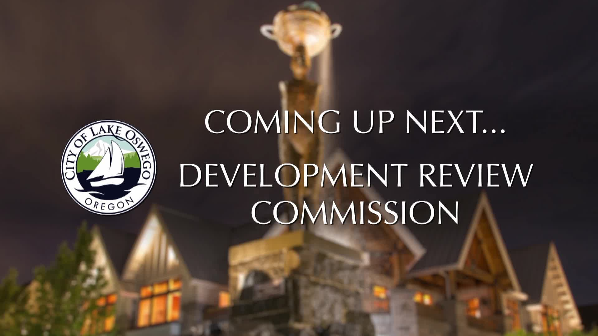 Thumbnail image for June 21, 2021 Lake Oswego Development Review Commission