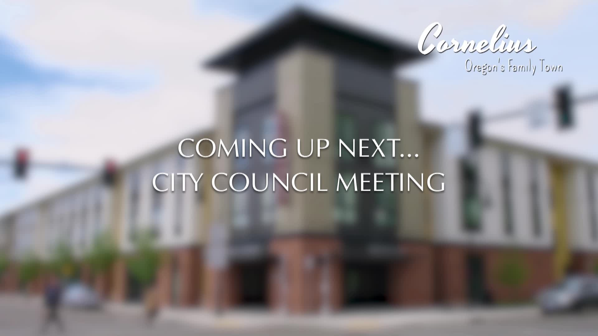 Thumbnail image for July 6, 2021 Cornelius City Council Meeting