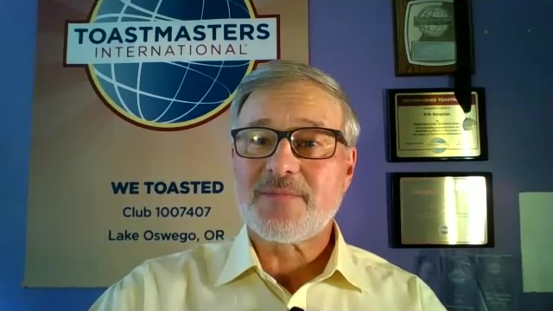 Thumbnail image for Beaverton TV Toastmasters - Glynis D'Souza hosted by Erik Bergman