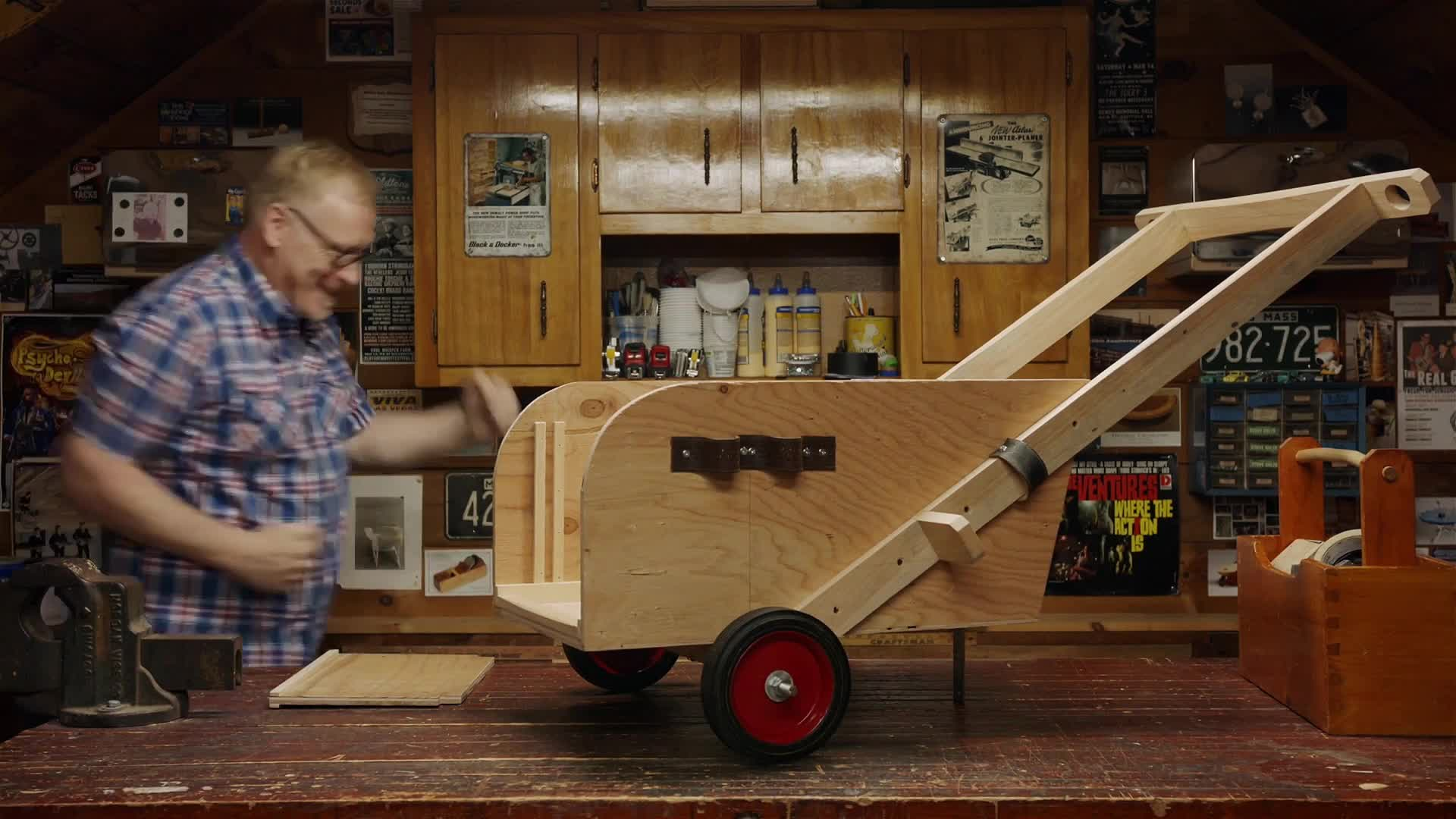 Thumbnail image for The Garage - Garden Cart