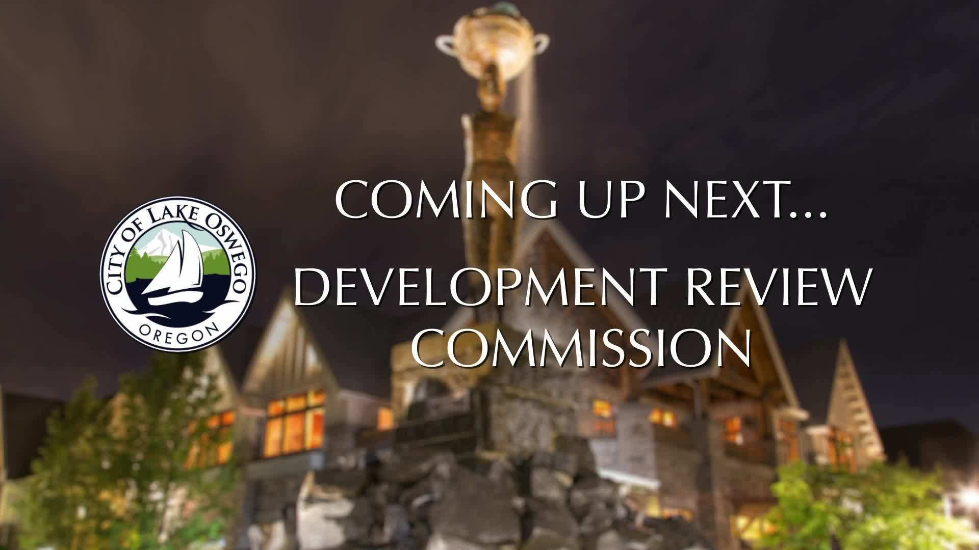 September 8, 2021 Lake Oswego Development Review Commission