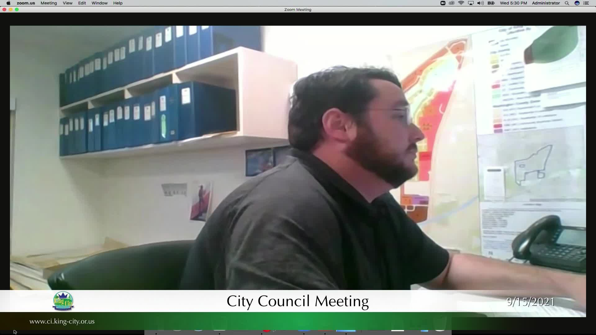 Thumbnail image for September 15, 2021 King City Council Meeting