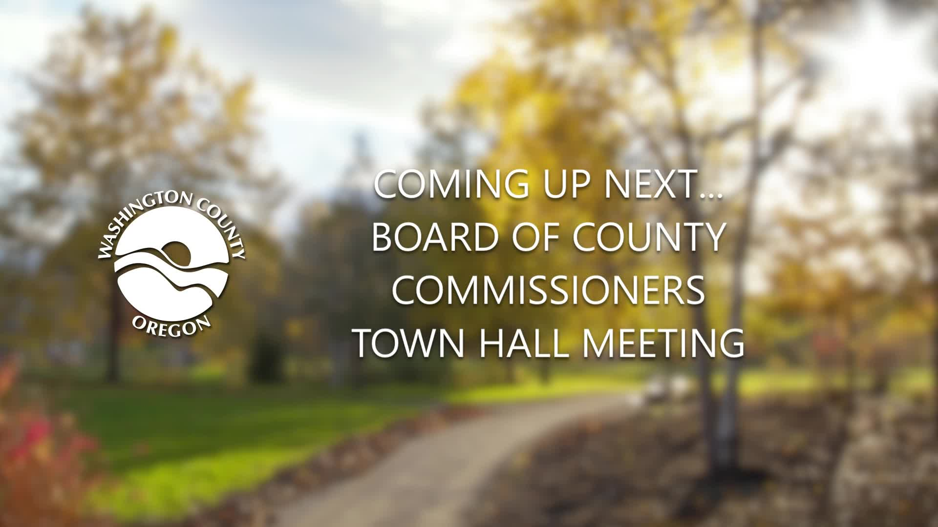 Thumbnail image for September 18, 2021 Washington County Quarterly Town Hall