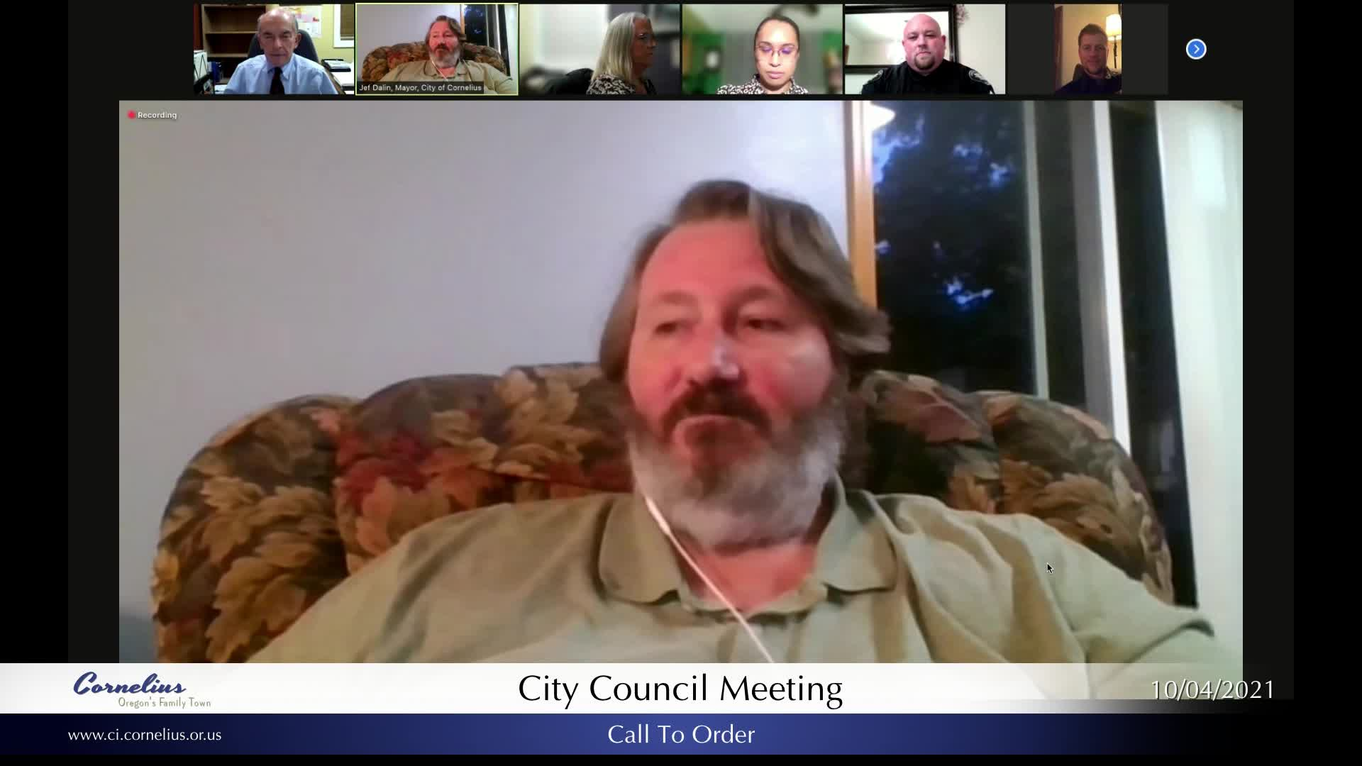 Thumbnail image for October 4, 2021 Cornelius City Council Meeting