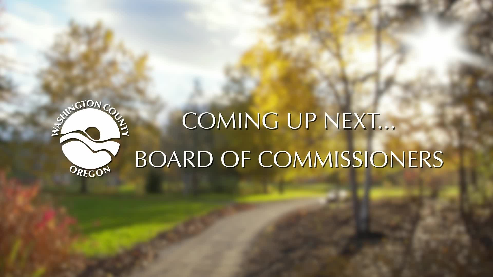 Thumbnail image for October 5, 2021 Washington County Board of Commissioners Meeting