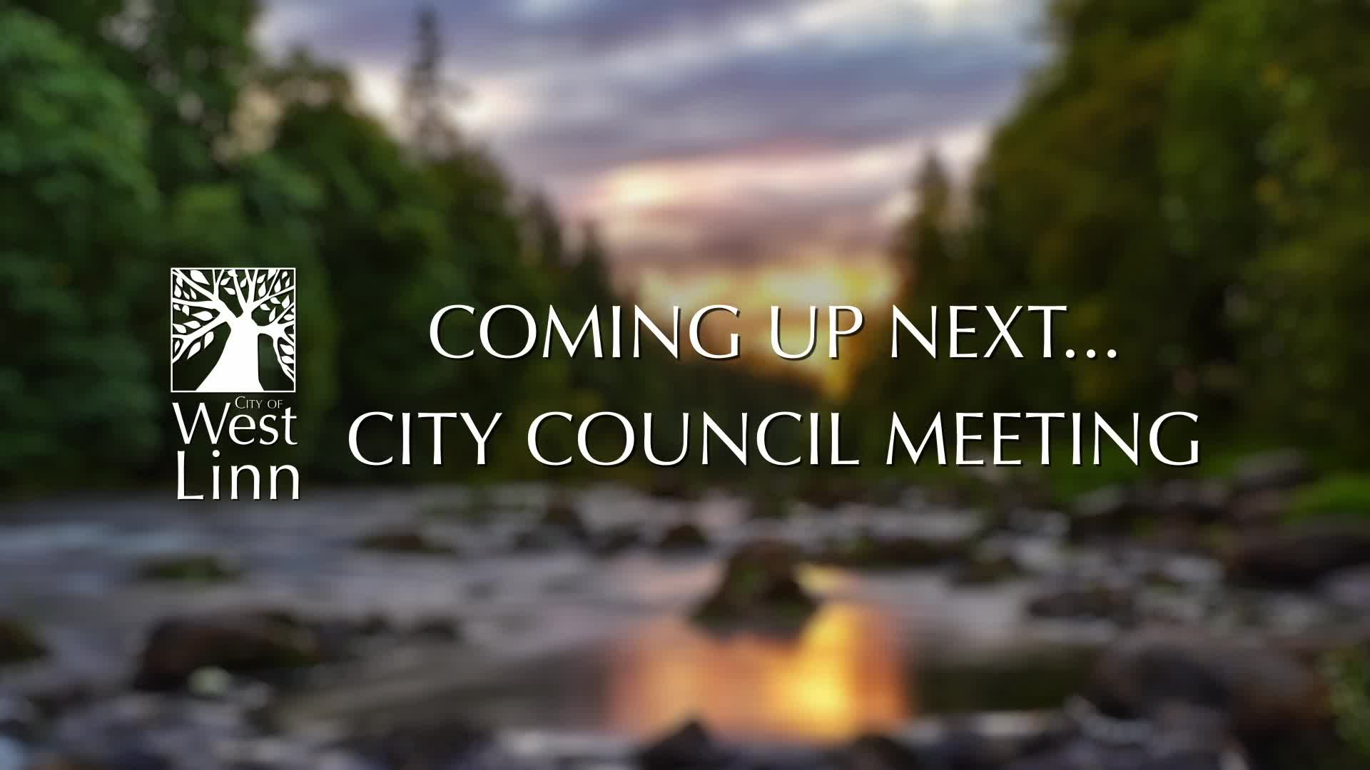 Thumbnail image for October 7, 2021 West Linn City Council Meeting
