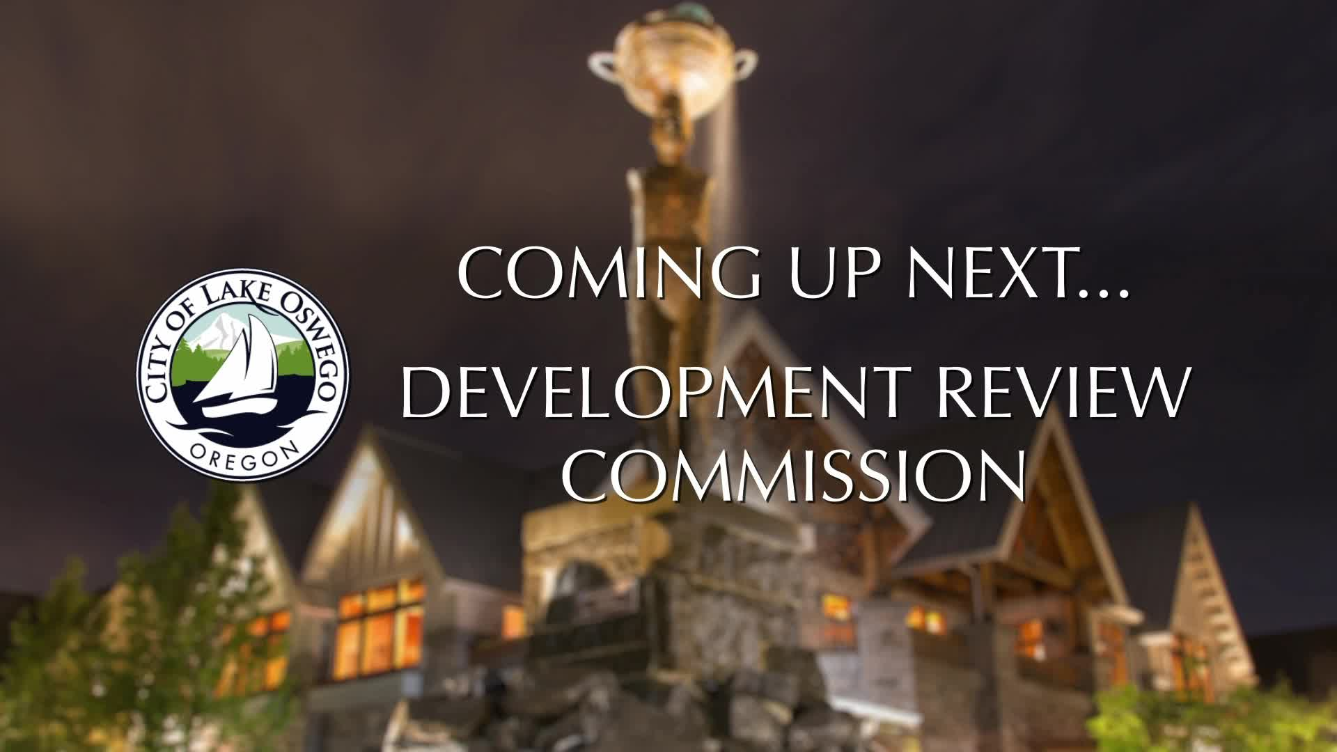 Thumbnail image for November 1, 2021 Lake Oswego Development Review Commission