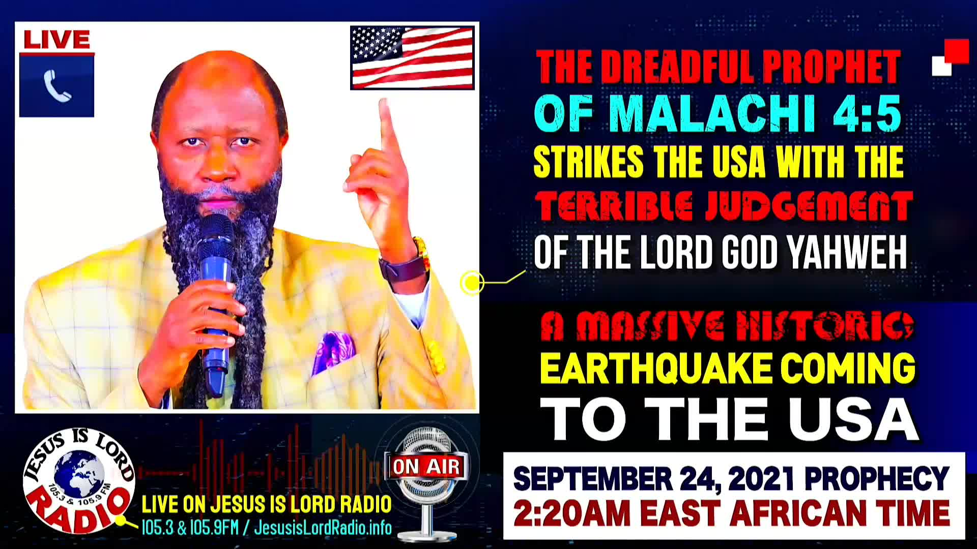 Thumbnail image for Prepare The Way, The Messiah Is Coming - Prophecy Of A Massive Earthquake Coming To Strike The USA