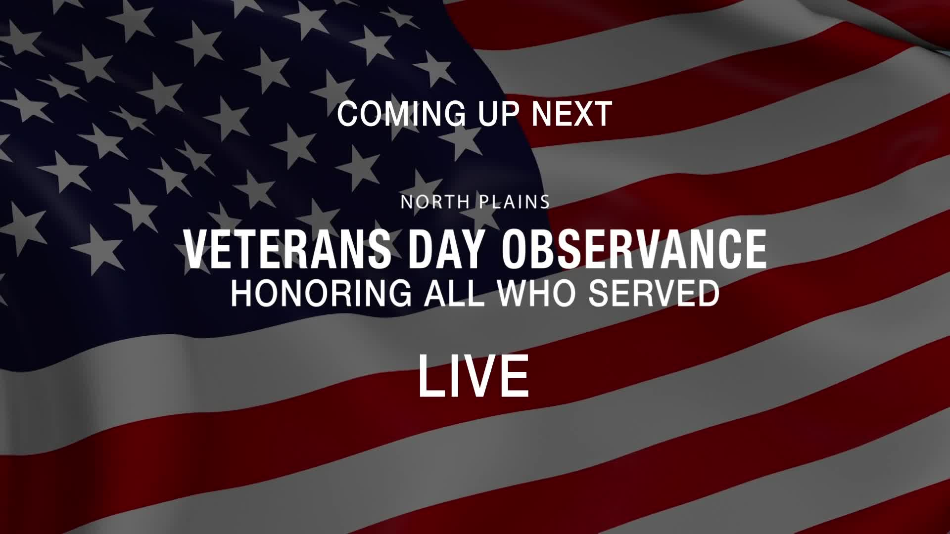 Thumbnail image for North Plains Veterans Day Celebration 2021