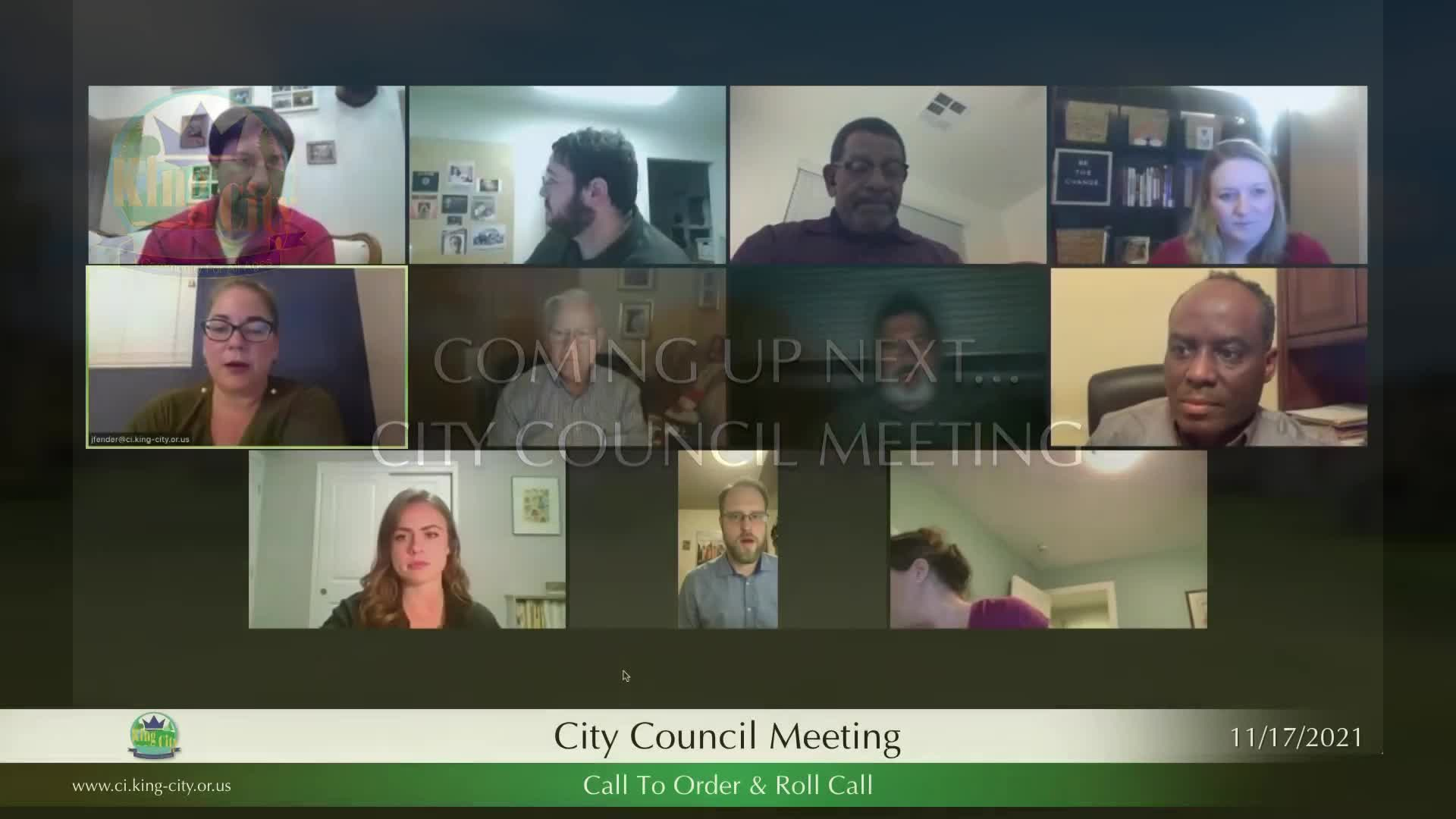 Thumbnail image for November 17, 2021 King City Council Meeting