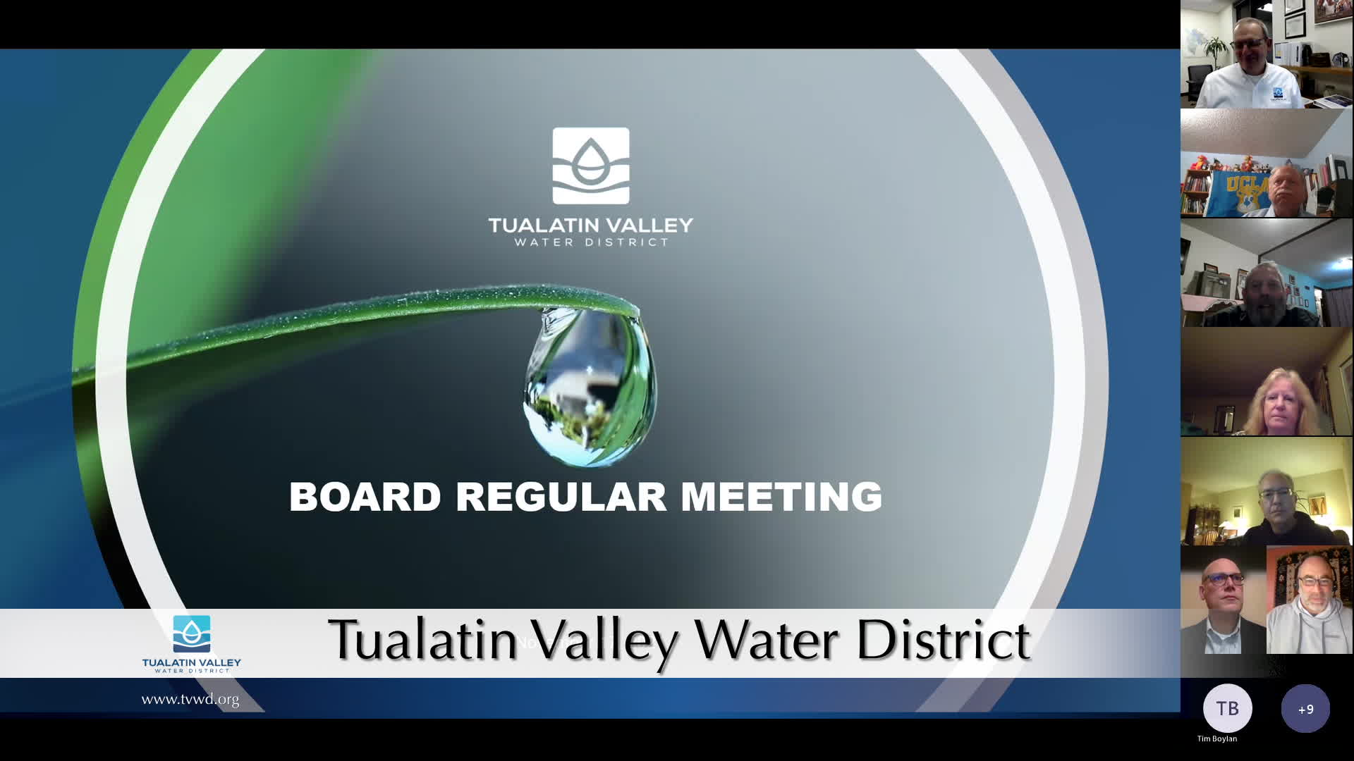 Thumbnail image for November 17, 2021 Tualatin Valley Water District