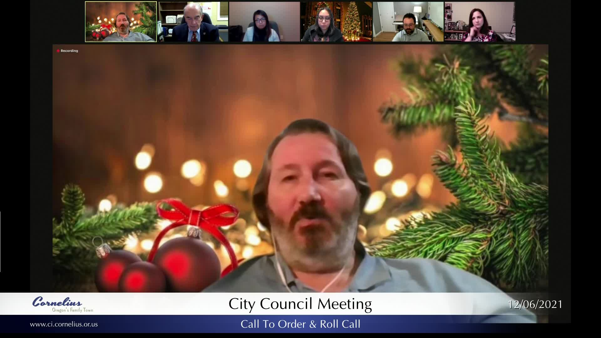 Thumbnail image for December 6, 2021 Cornelius City Council Meeting