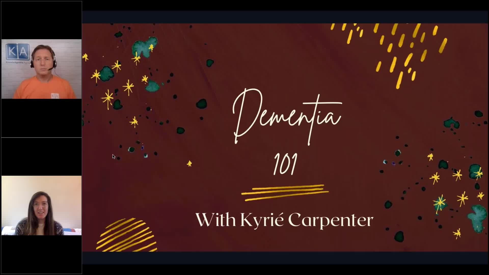 Thumbnail image for Knowledgeable Aging - Dementia 101