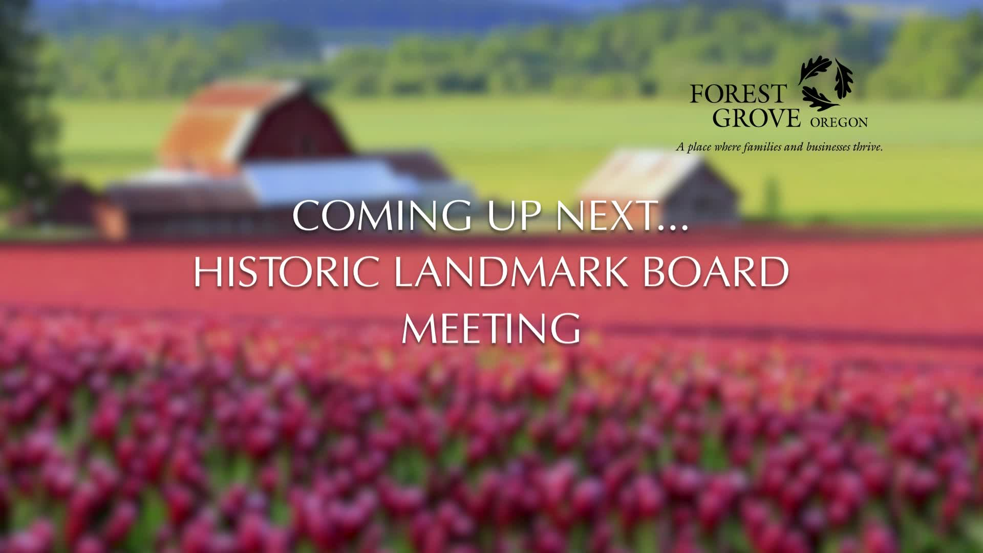 Thumbnail image for December 21, 2021 Forest Grove Historic Landmarks Board Meeting