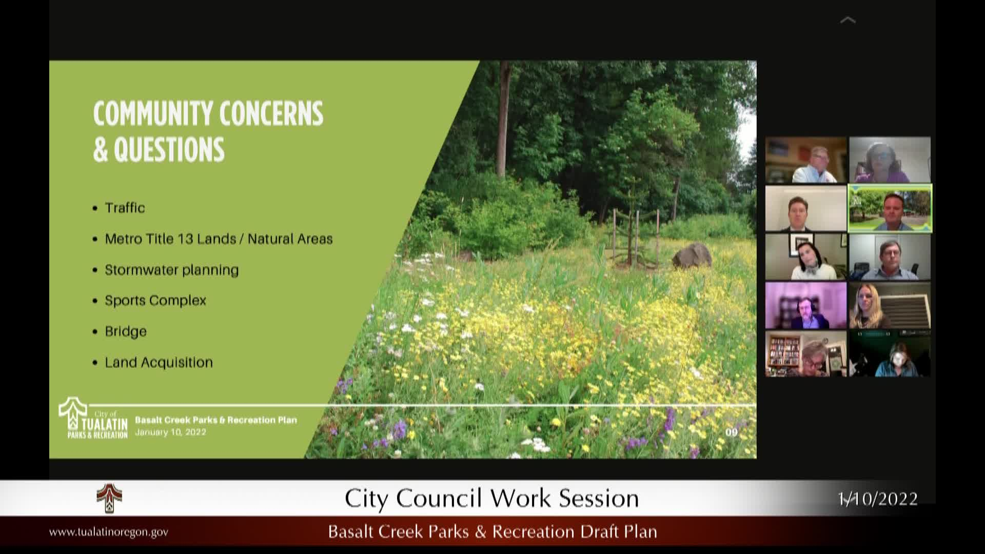 Thumbnail image for January 10, 2022 Tualatin City Council