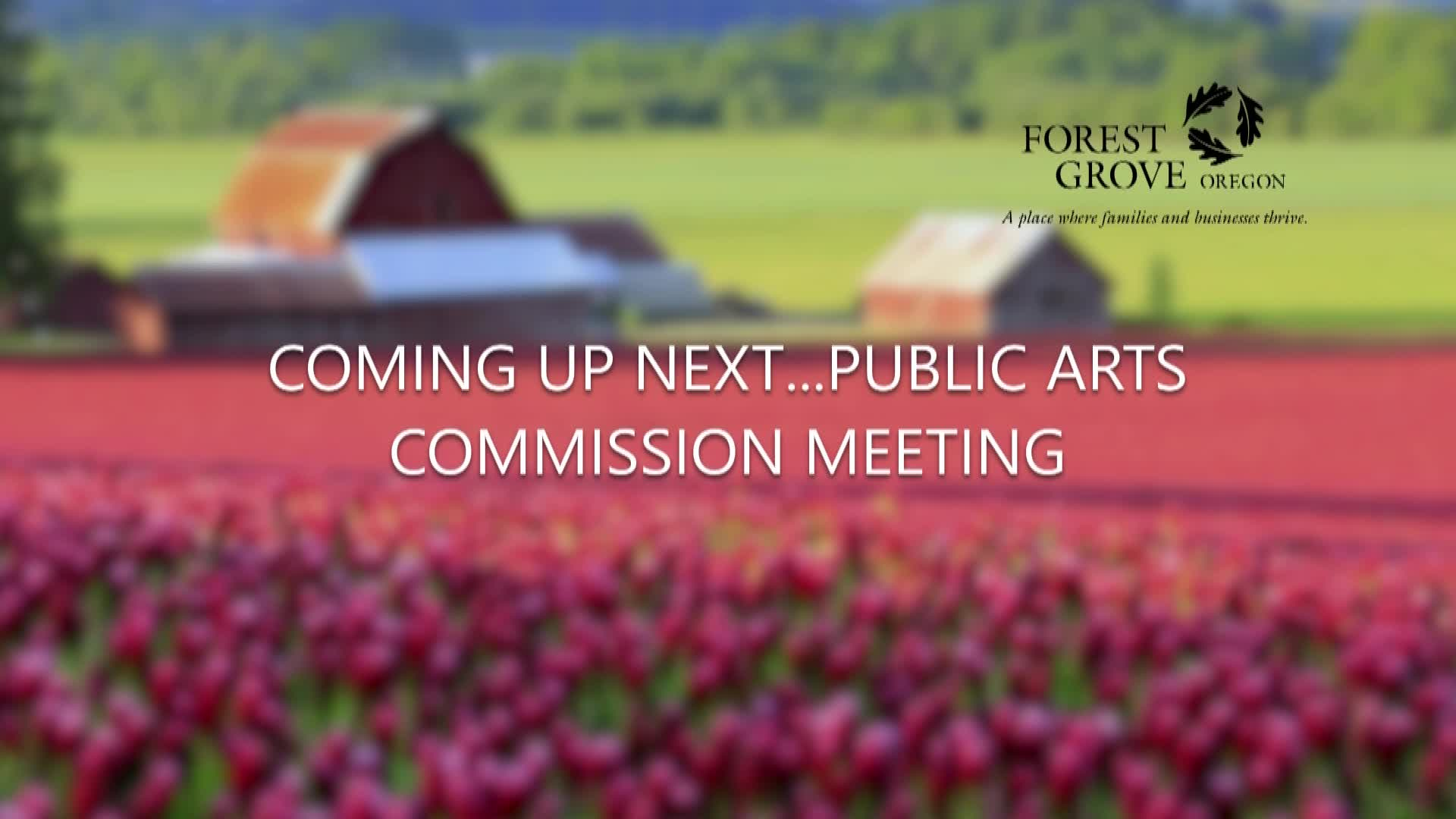 Thumbnail image for January 20,2022 Forest Grove Arts Commission Meeting