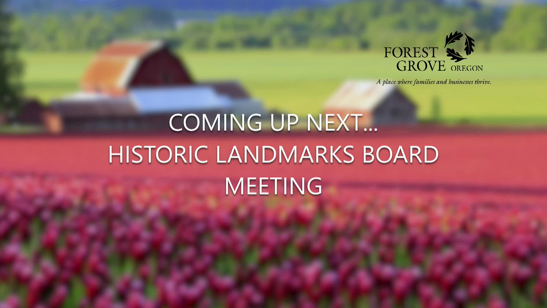 Thumbnail image for January 25, 2022 Forest Grove Historic Landmarks Board Meeting
