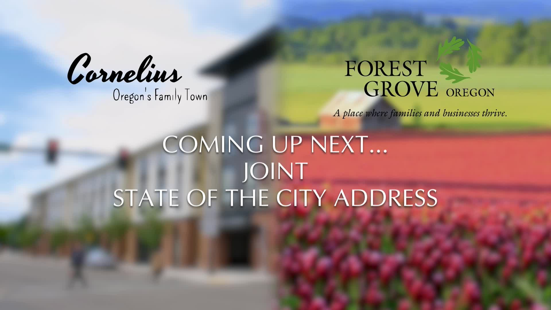 Thumbnail image for Forest Grove & Cornelius Joint State of the City Address 2022