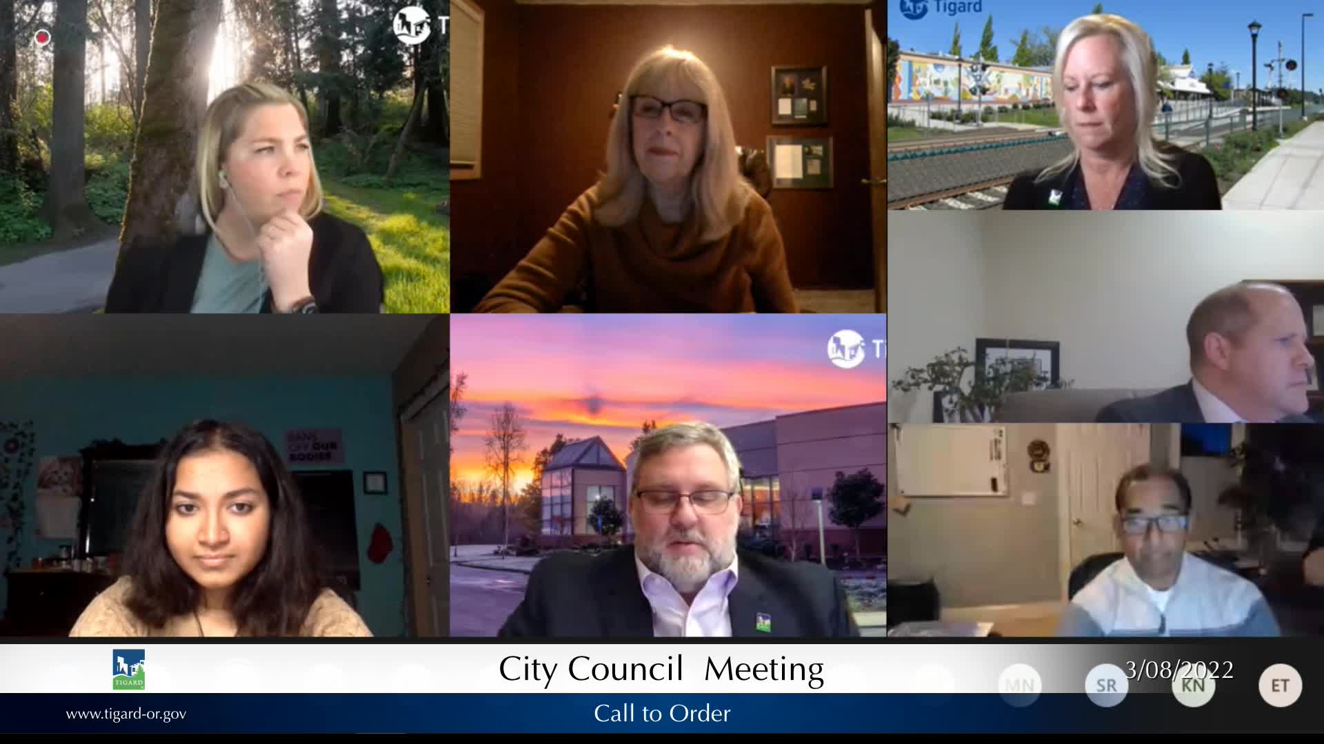 Thumbnail image for March 8, 2022 Tigard City Council Meeting