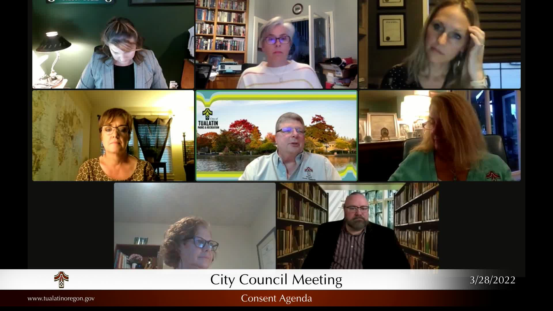 Thumbnail image for March 28, 2022 Tualatin City Council