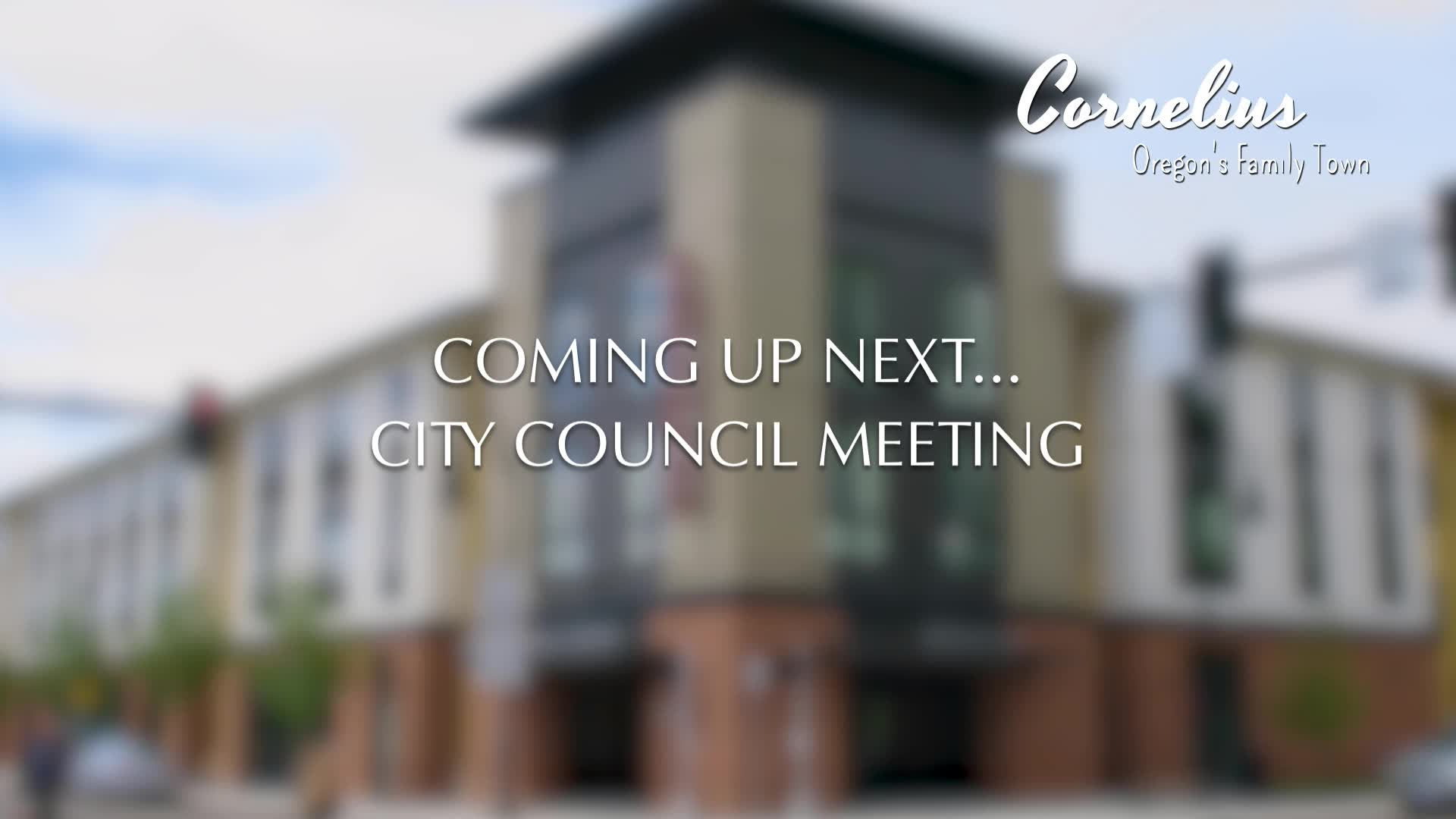 Thumbnail image for April 4, 2022 Cornelius City Council Meeting