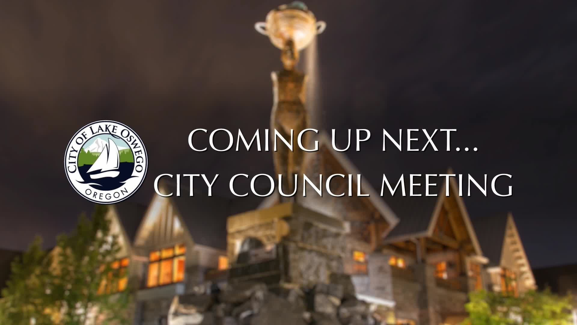 Thumbnail image for Lake Oswego City Council Meeting
