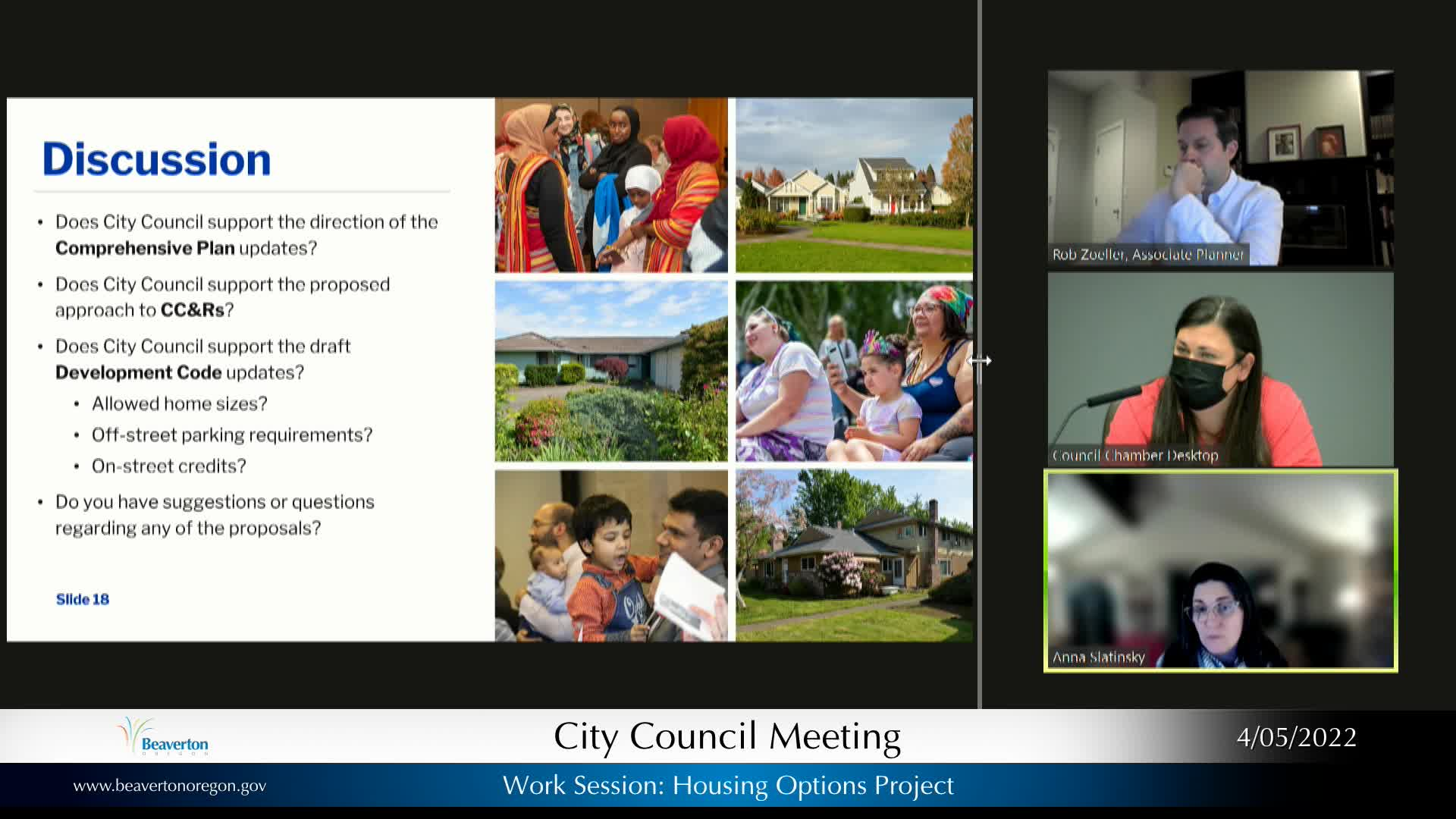 Thumbnail image for April 5, 2022 Beaverton City Council