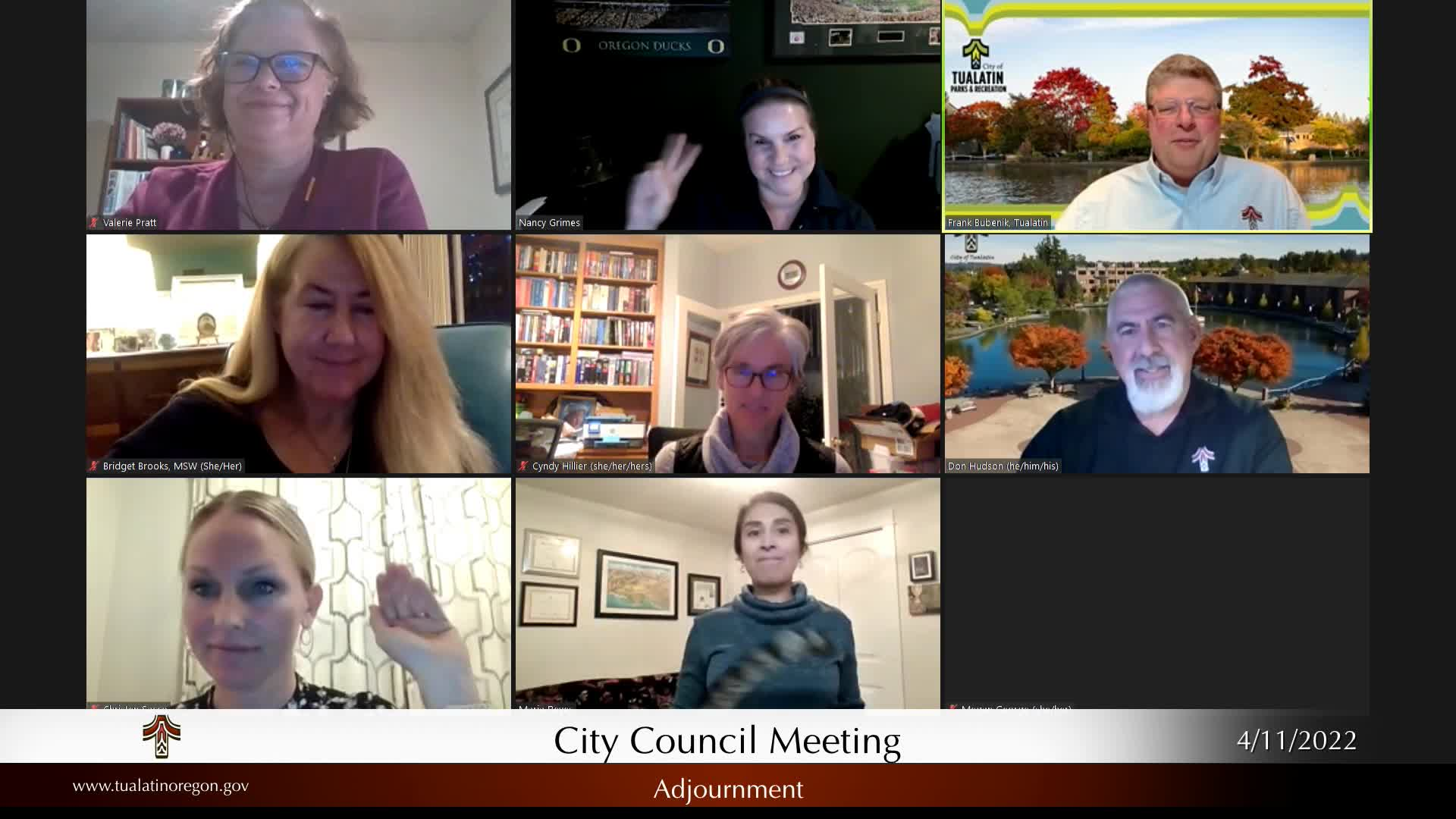 Thumbnail image for April 11, 2022 Tualatin Worksession