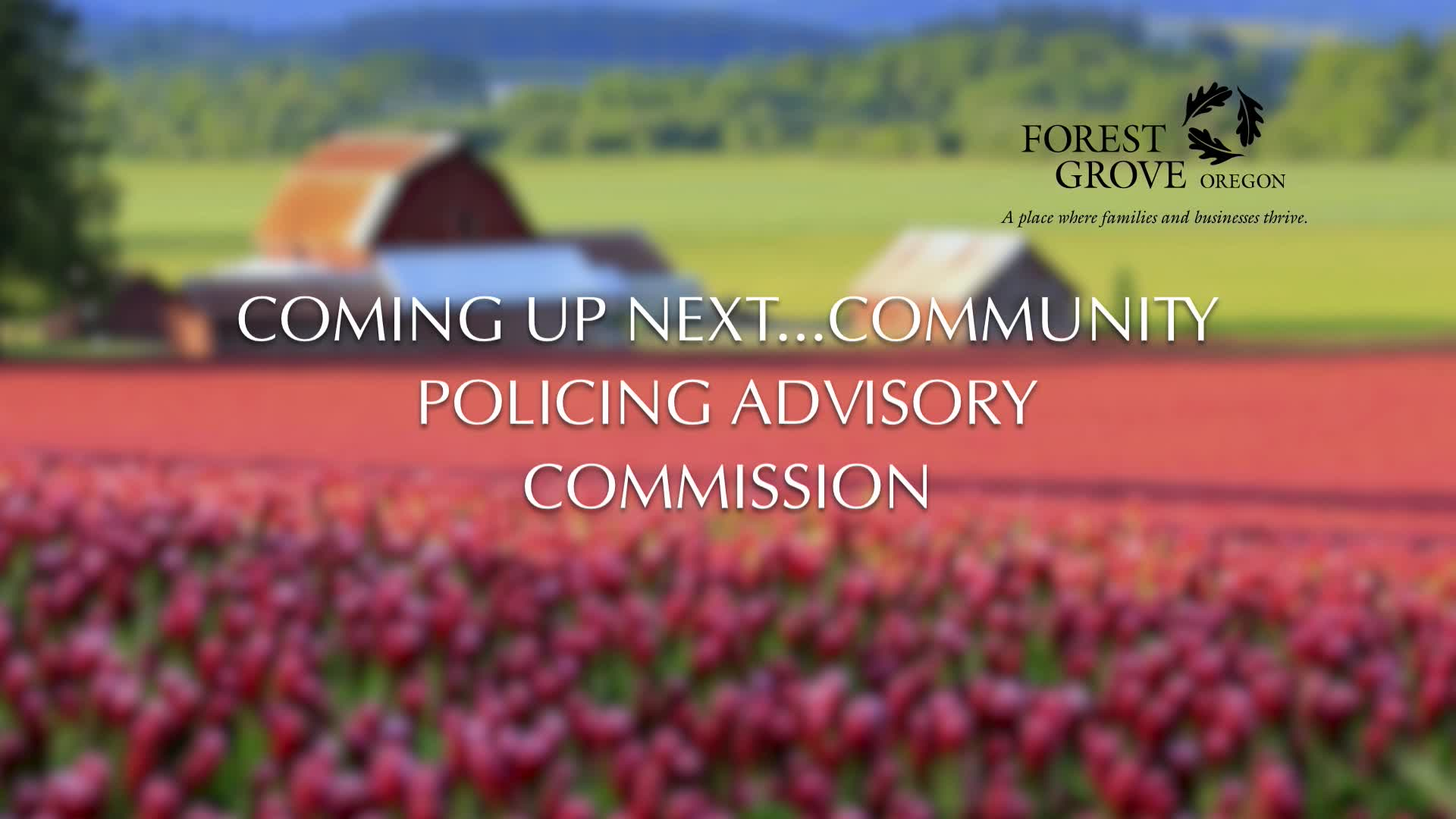 Thumbnail image for April 21, 2022 Forest Grove Community Police Advisory Commission