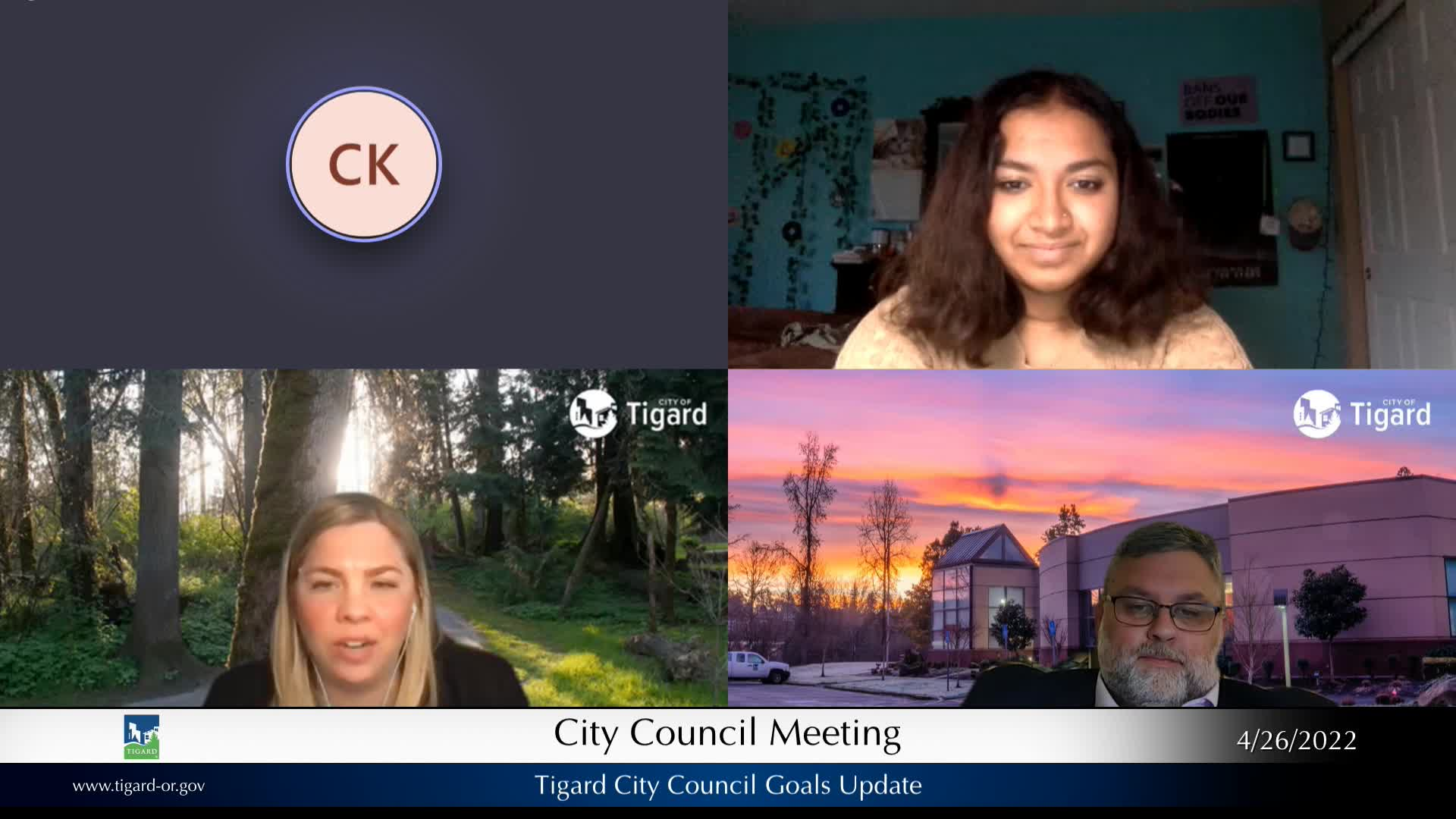 Thumbnail image for April 26, 2022 Tigard City Council Meeting