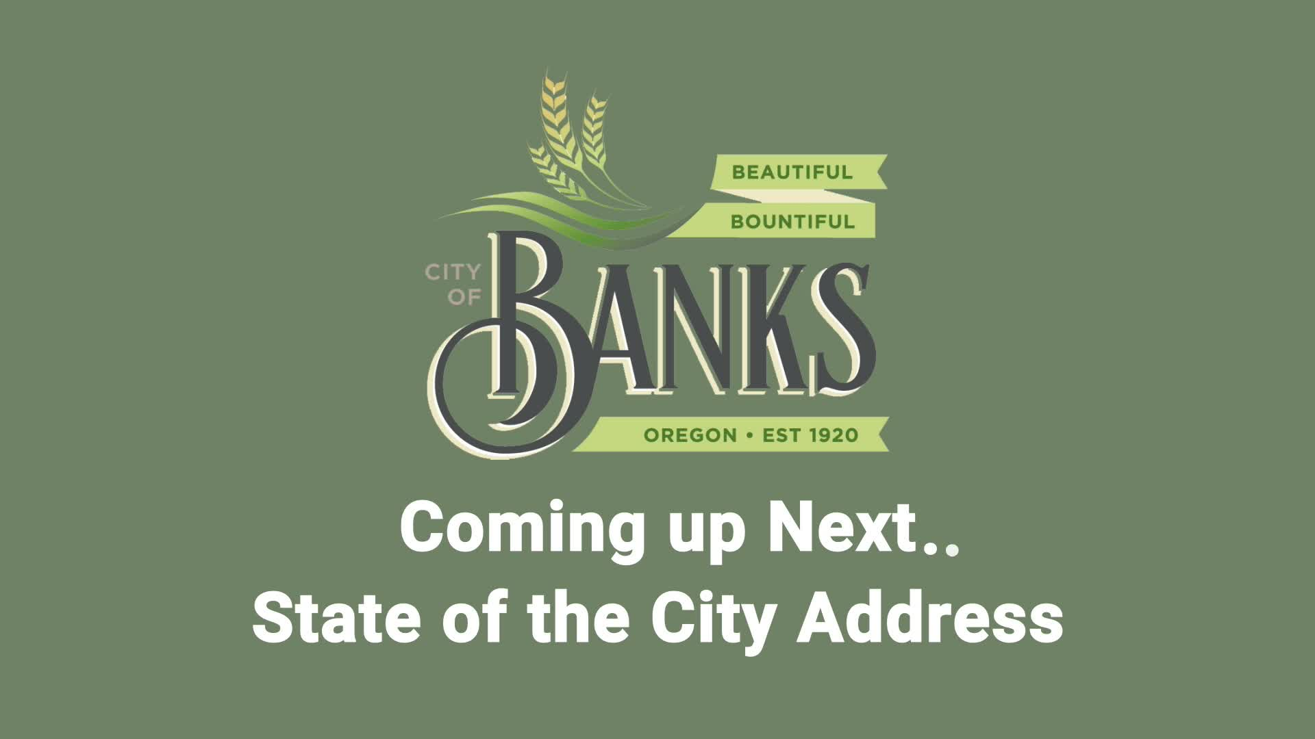 Thumbnail image for Banks State of the City Address 050522