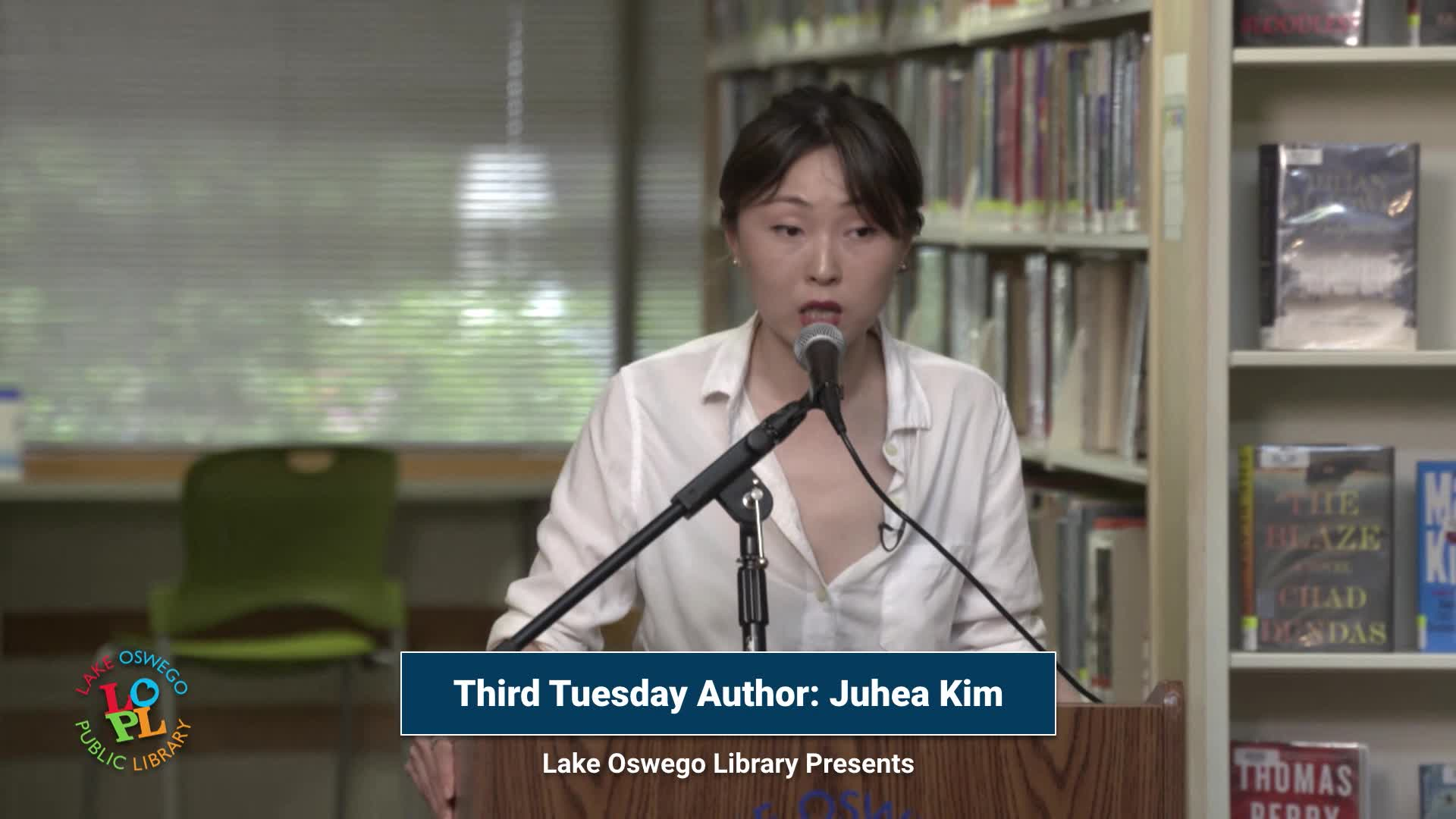Thumbnail image for Lake Oswego Library Presents: Author Juhea Kim
