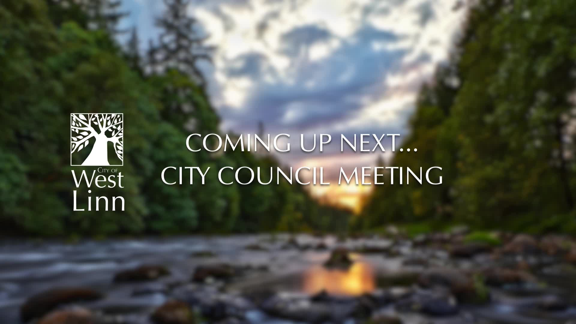 Thumbnail image for West Linn City Council Meeting