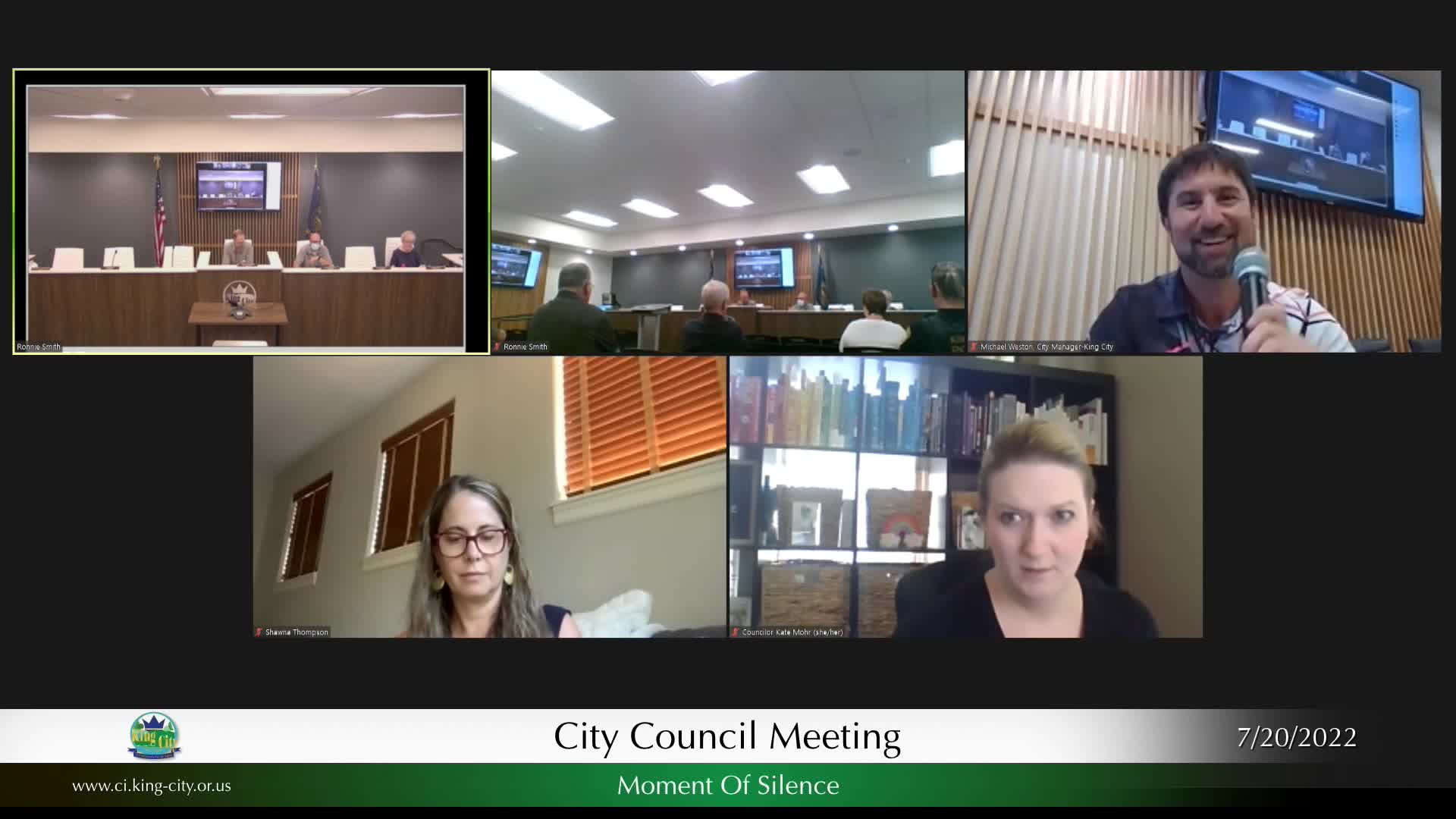Thumbnail image for July 20, 2022 King City Council Meeting