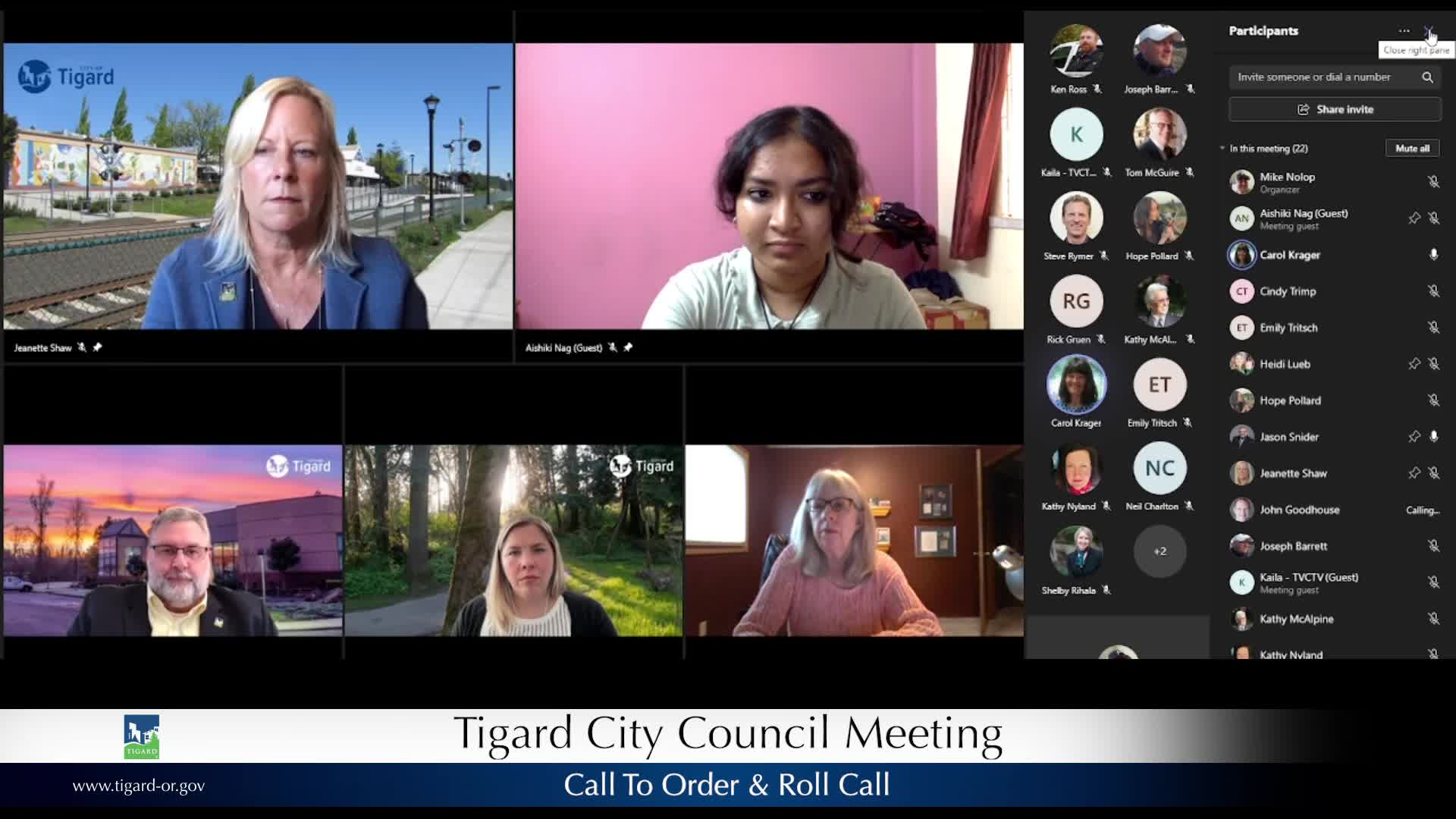 Thumbnail image for July 9, 2022 Tigard City Council Workshop