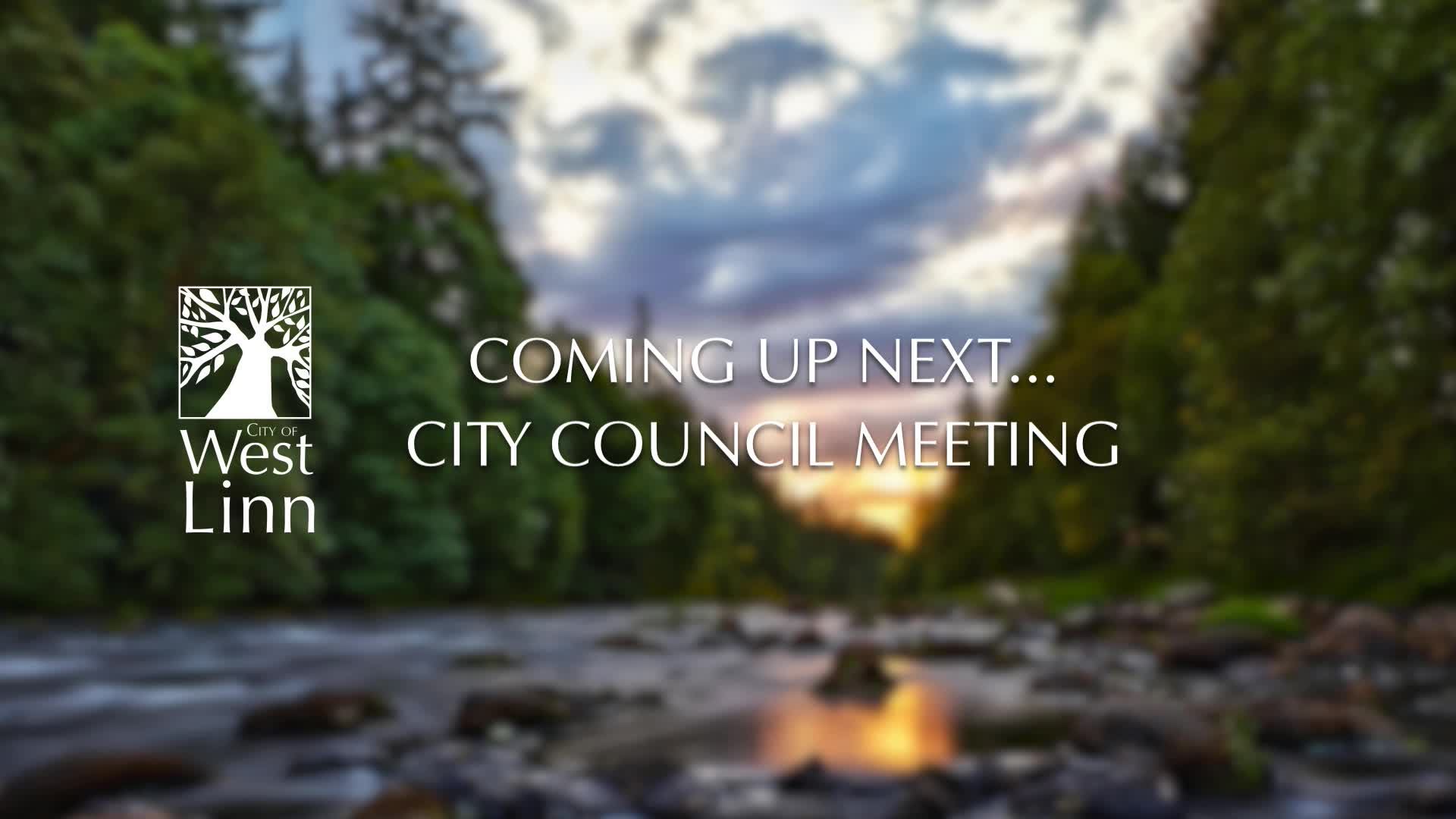 Thumbnail image for August 1, 2022 West Linn City Council Work Session