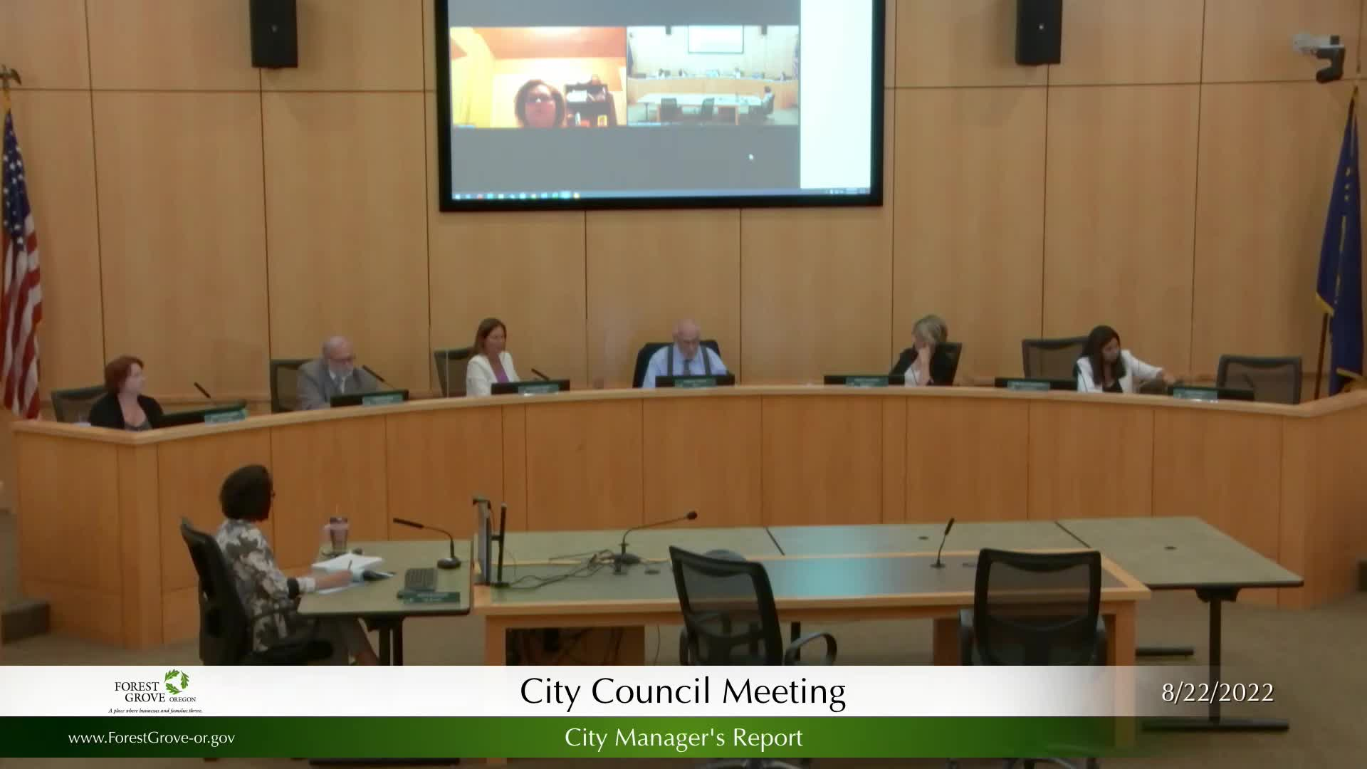 Thumbnail image for Forest Grove City Council Meeting