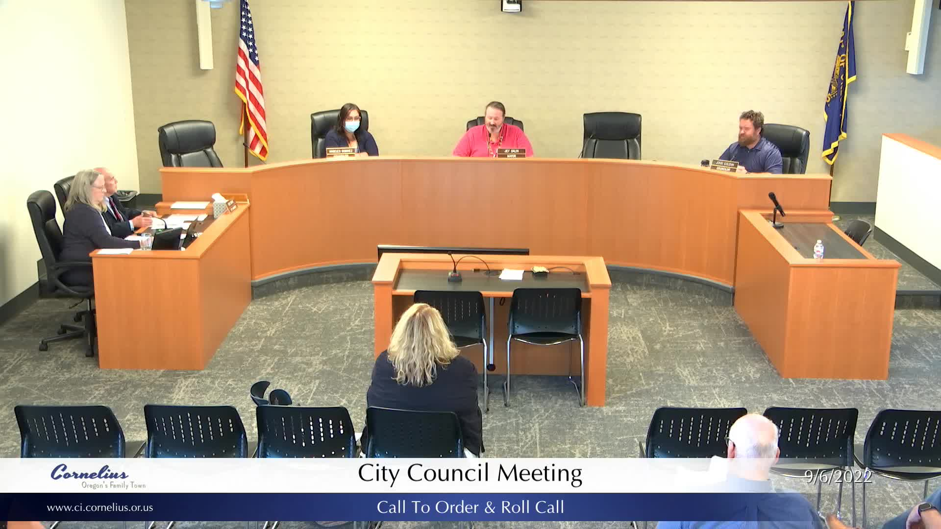 Thumbnail image for September 6, 2022 Cornelius City Council Meeting