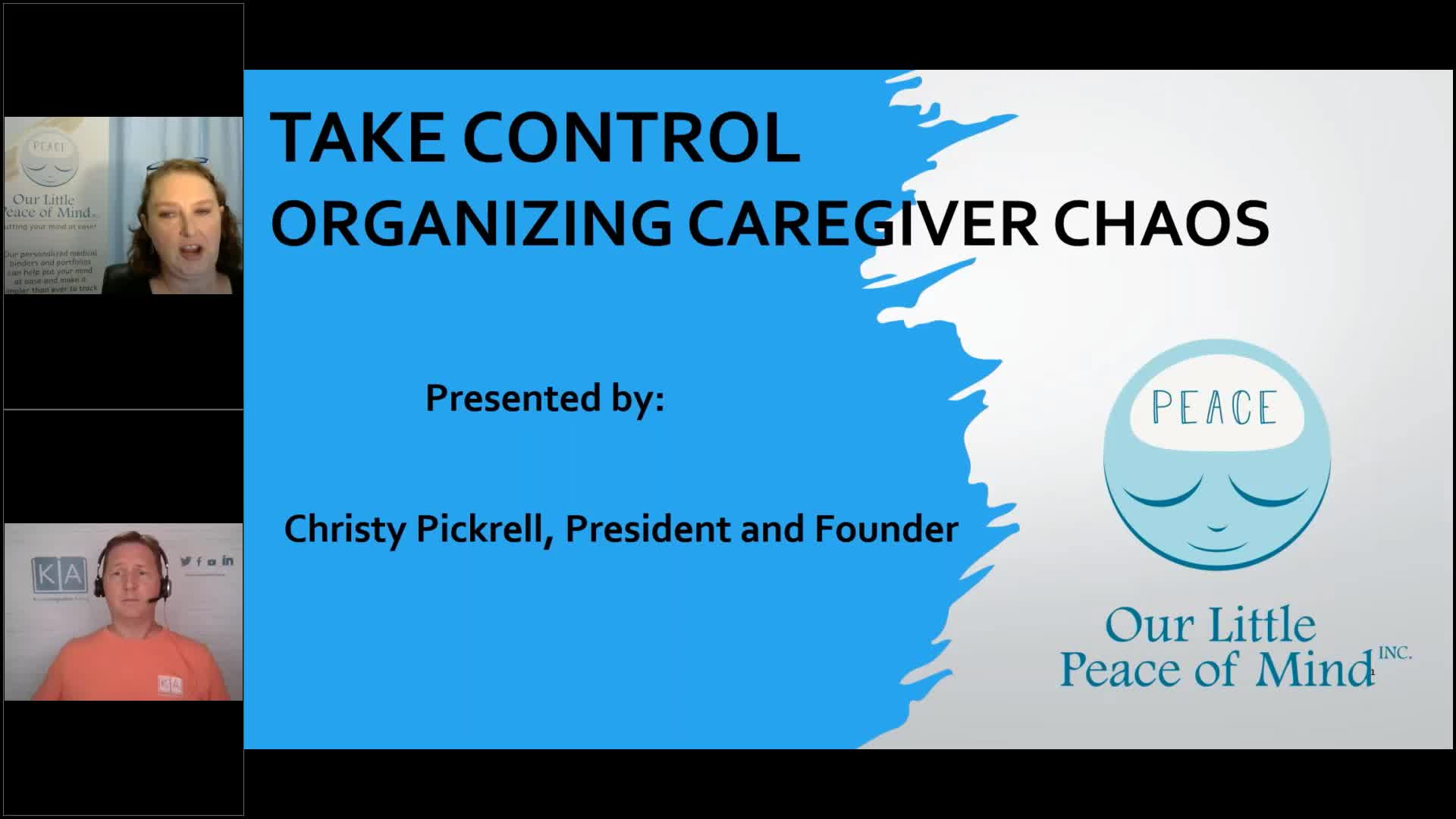 Thumbnail image for Knowledgeable Aging - Take Control Organizing Caregiver Chaos