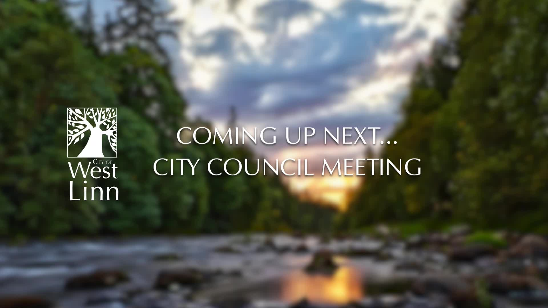 Thumbnail image for September 19,2022 West Linn City Council Work Session