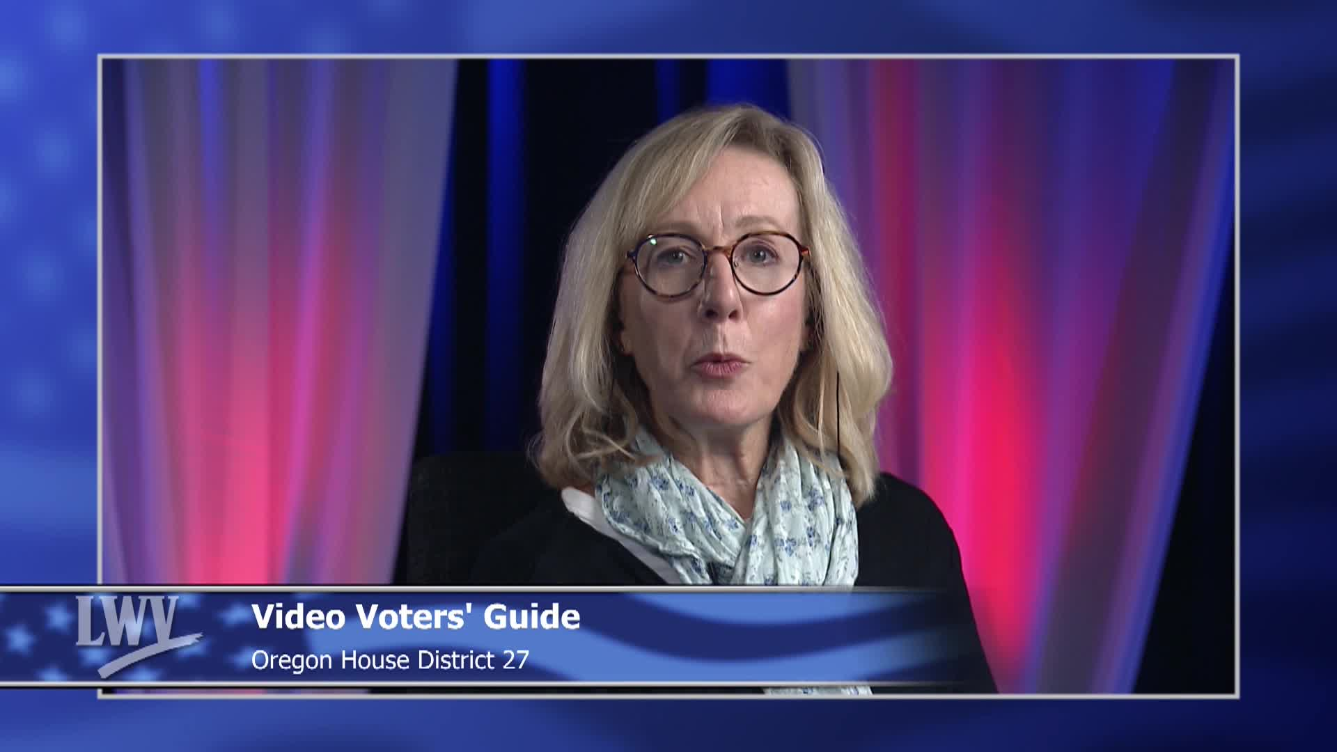 Thumbnail image for Video Voters' Guide:House District 27